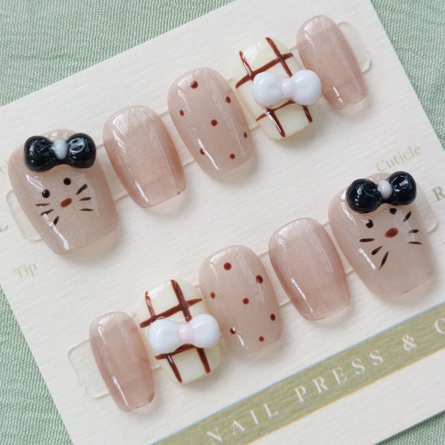 Kawaii Kitty's Glow – Short Ballerina 16.5mm