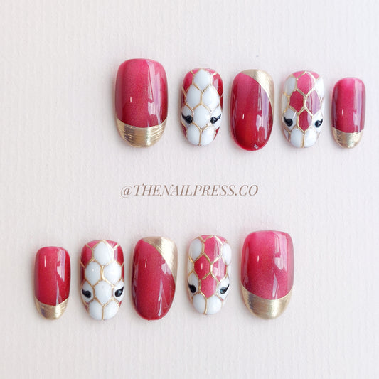 Vogue Viper in Blue – Medium Rounded 19mm