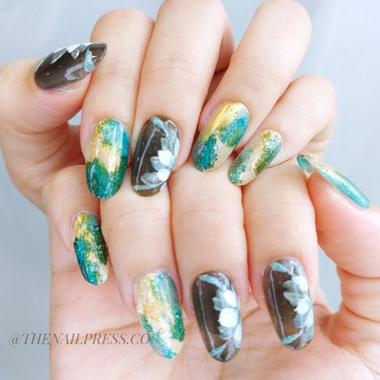 Golden Eden – Medium Oval Rounded 19mm