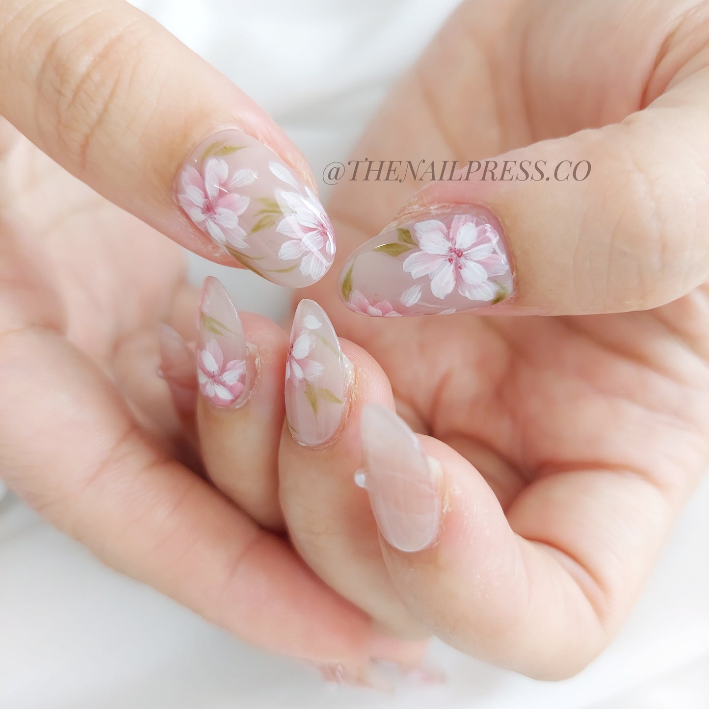 Timeless Blooms – Medium Oval Rounded 19mm