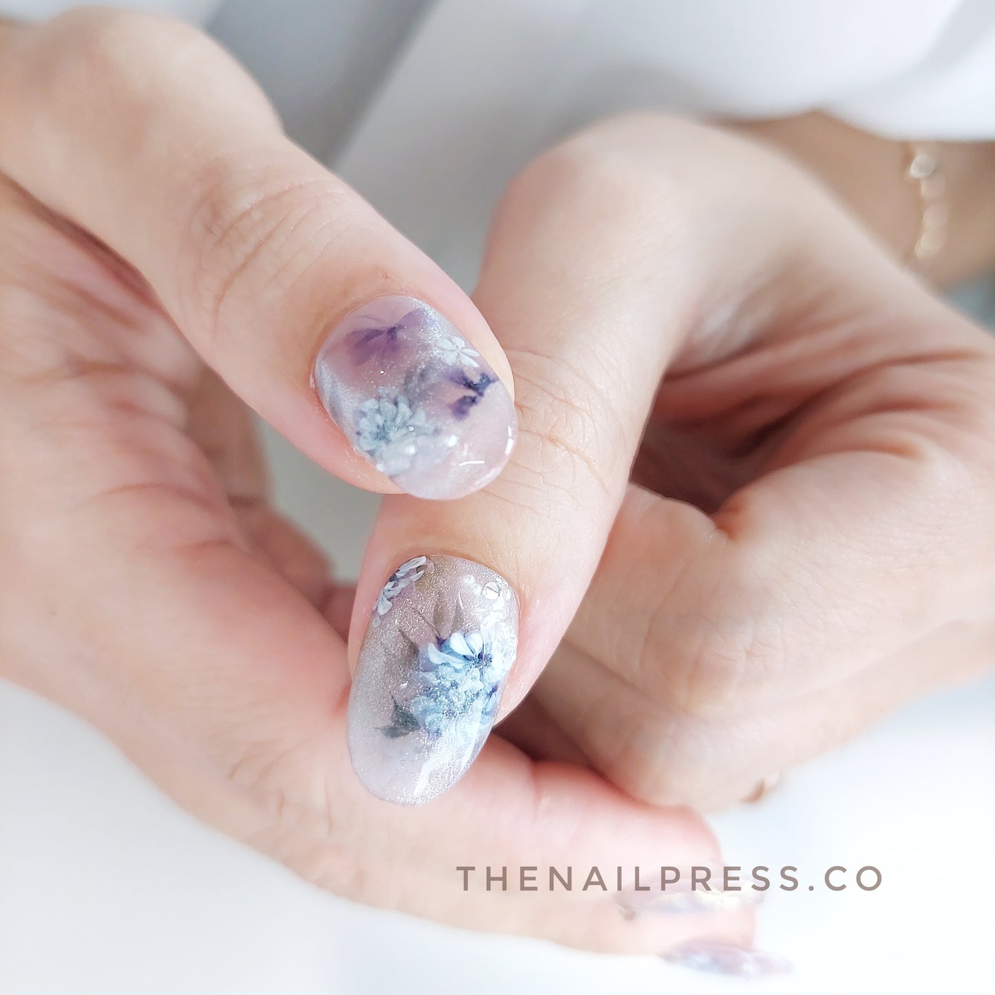 Lavender Luxe – Medium Oval Rounded 19mm