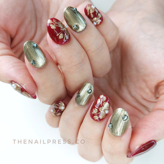 Empress Garden – Short Rounded 17mm