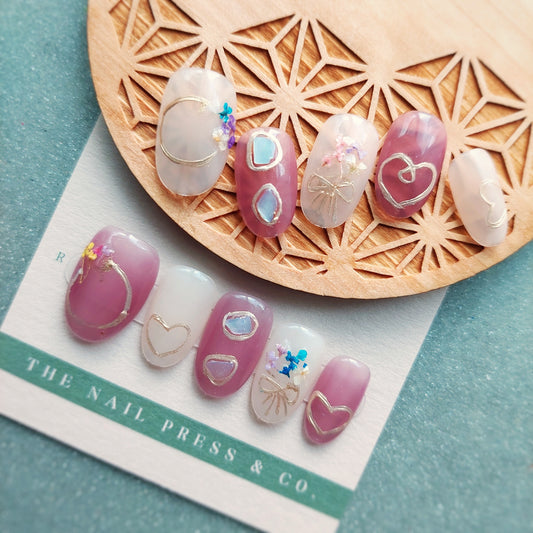 Pressed Botanicals – Medium Rounded 19mm