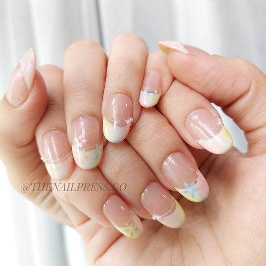 Spring Breeze – Kids Nails | Medium Rounded 19mm