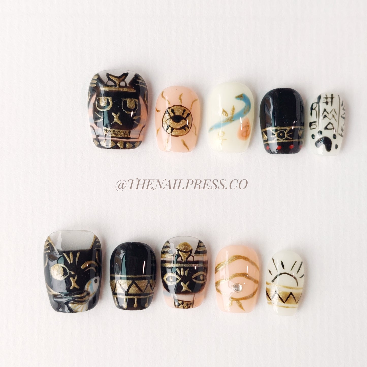 Feline Pharaoh – Short Ballerina 16.5mm