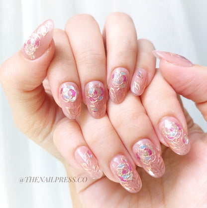 Rose Kaleidoscope – Medium Rounded 19mm