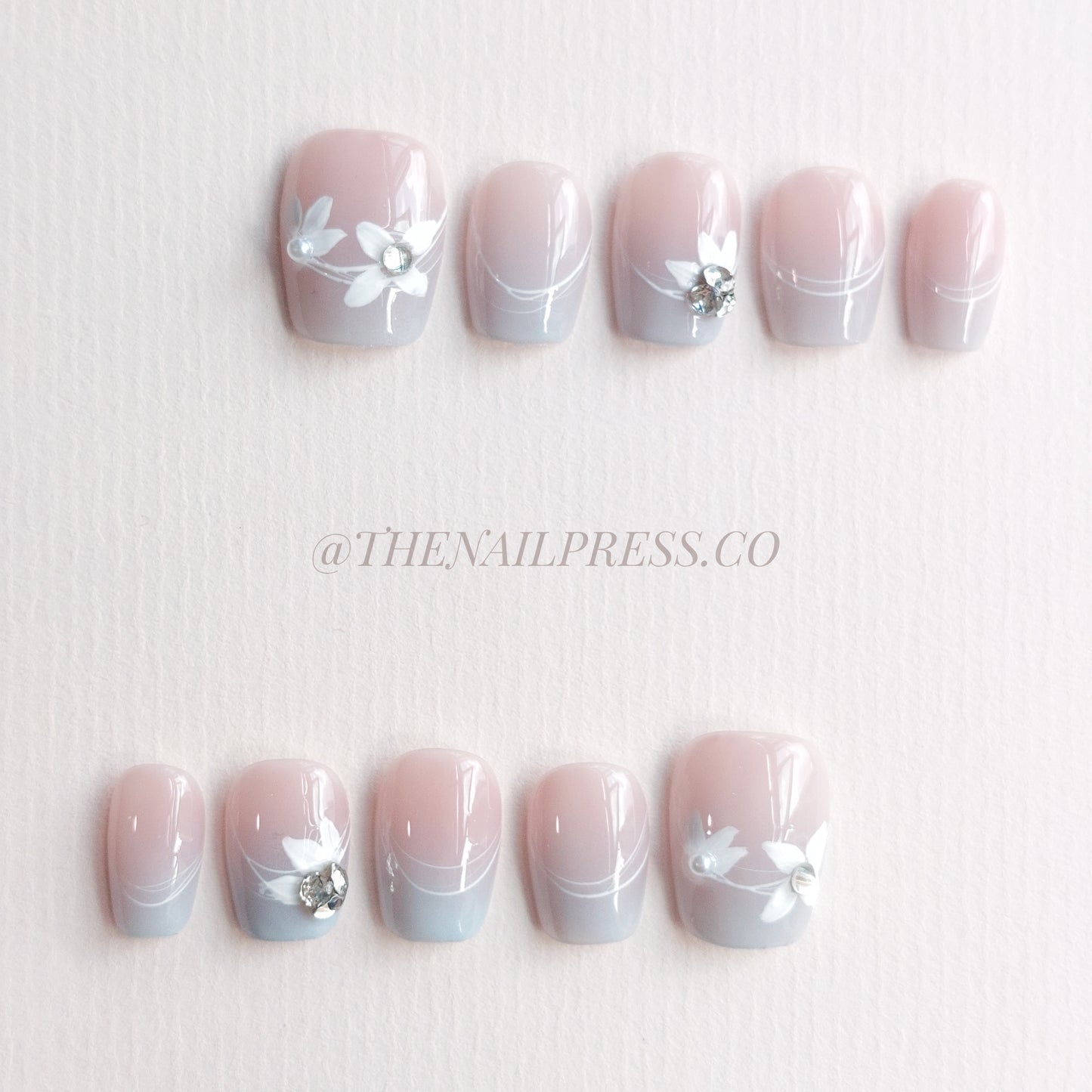 Misty Blooms – Short Ballerina 16.5mm