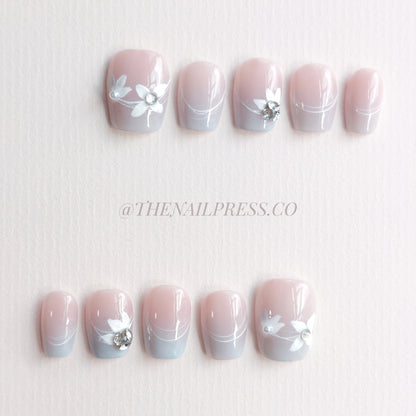 Misty Blooms – Short Ballerina 16.5mm