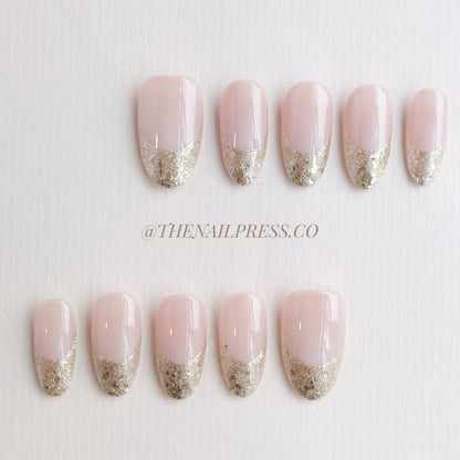 Gold Dust Tinsel – Short Oval 21mm