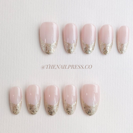 Gold Dust Tinsel – Short Oval 21mm