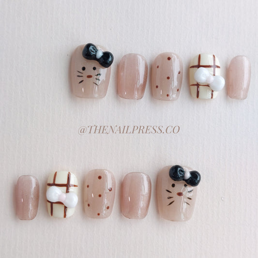 Kawaii Kitty's Glow – Short Ballerina 16.5mm