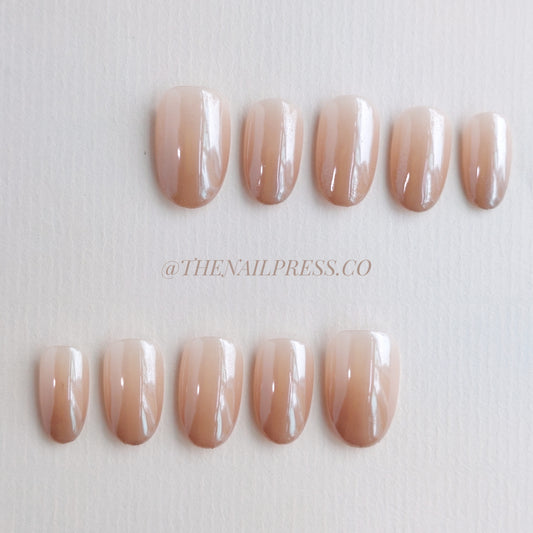 Glazed Caramel – Medium Rounded 19mm