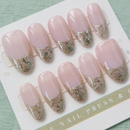 Gold Dust Tinsel – Short Oval 21mm