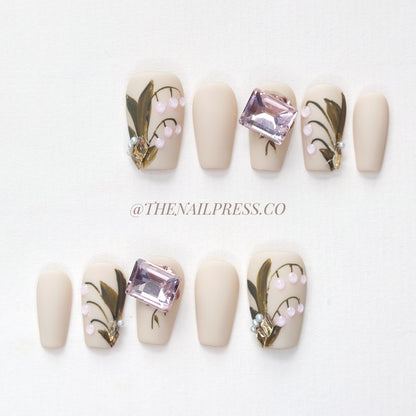 Bare Beauty Bellflowers – Short Coffin 20mm