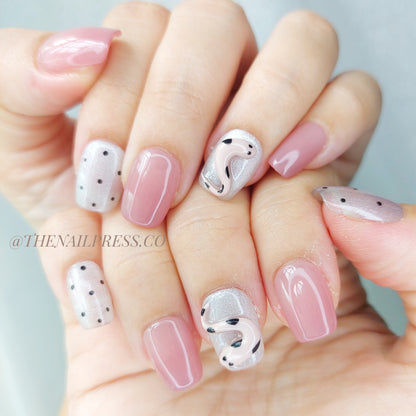 Pink Python Party – Short Ballerina 16.5mm