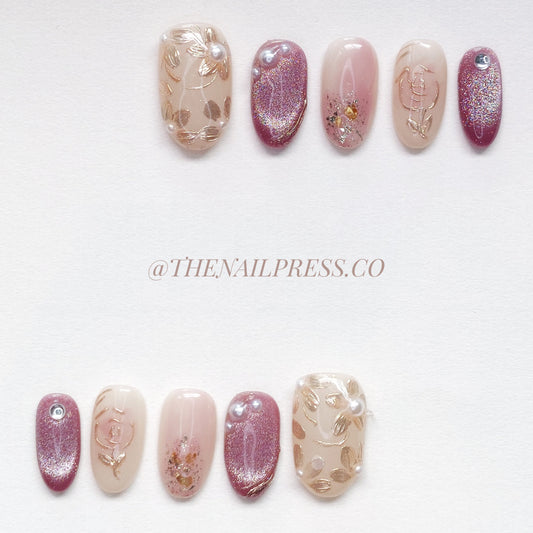 Radiant Rose – Medium Oval Rounded 19mm