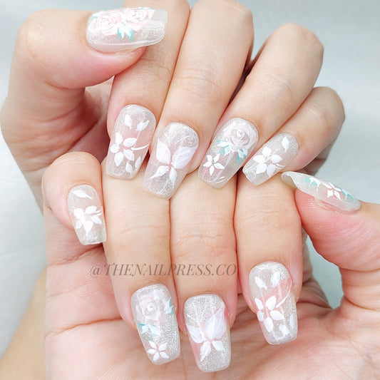 Sparkle of Spring – Medium Square 19mm