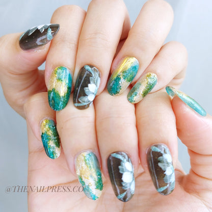 Golden Eden – Medium Oval Rounded 19mm