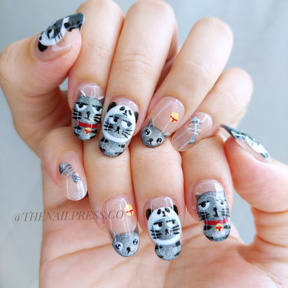 Cattitude Vibes – Medium Rounded 19mm