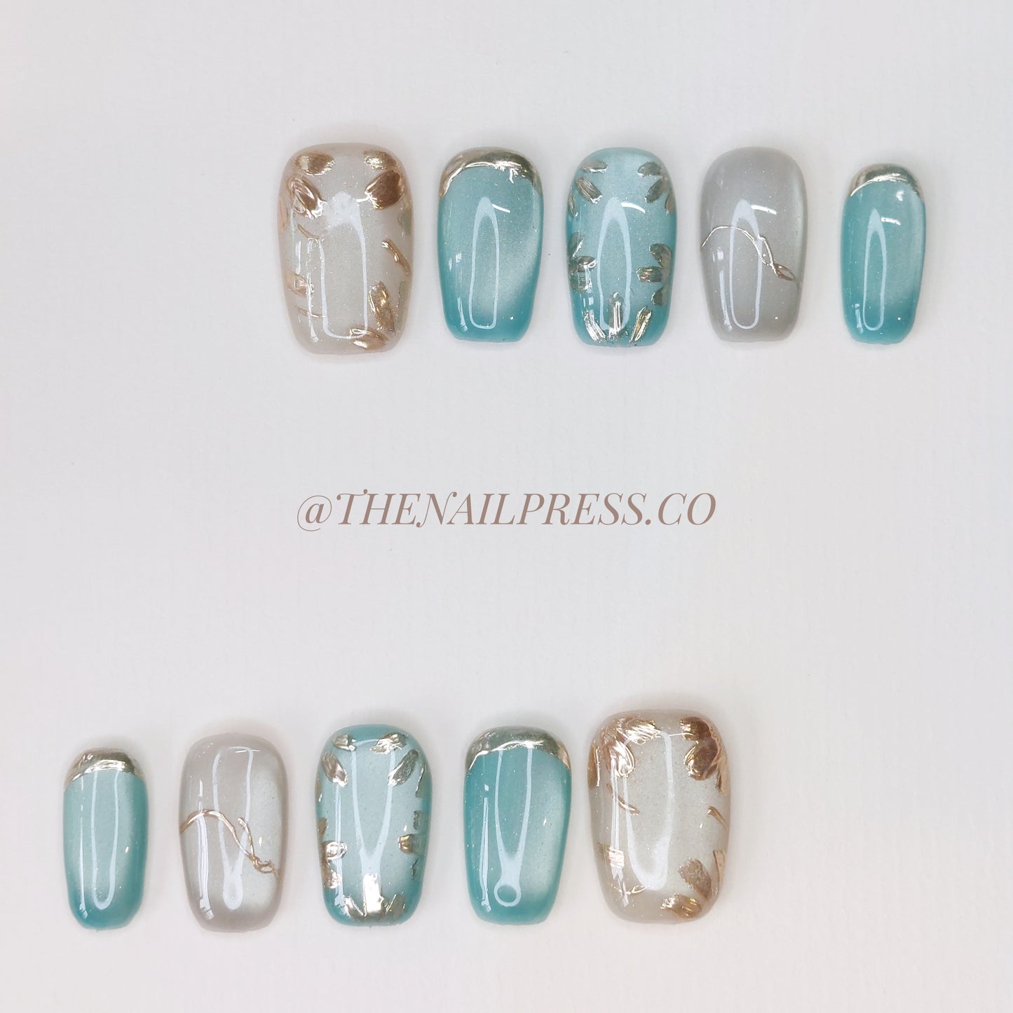 Luminous Lagoon – Medium Square 19mm