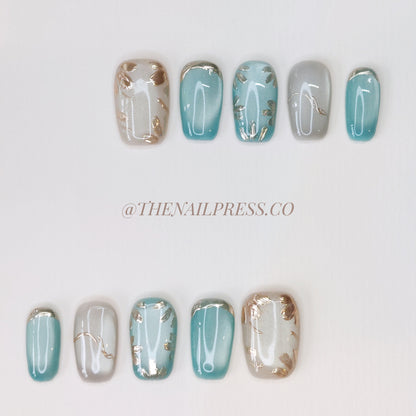 Luminous Lagoon – Medium Square 19mm