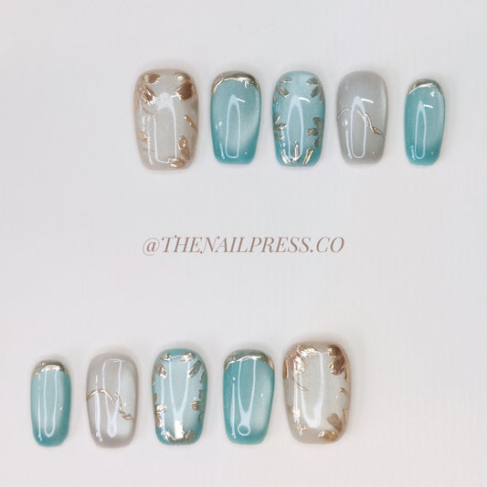 Luminous Lagoon – Medium Square 19mm