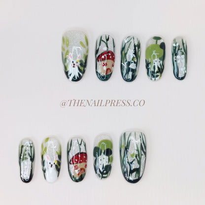 Forest Fables – Medium Oval 24mm