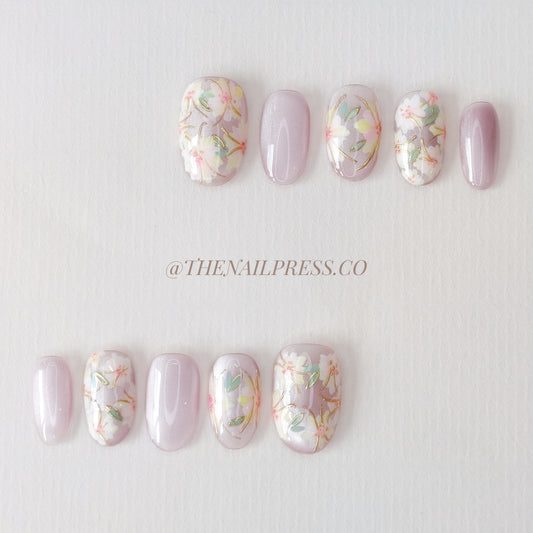 Sunblush Meadow – Medium Oval Rounded 19mm