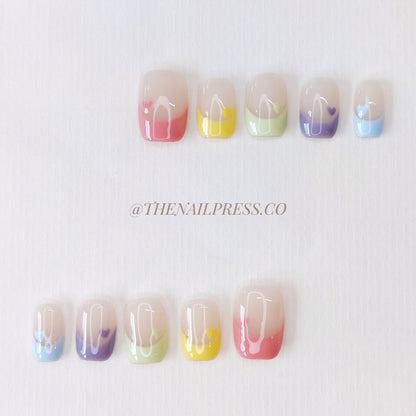 Candy Coated Love – Short Square 17mm