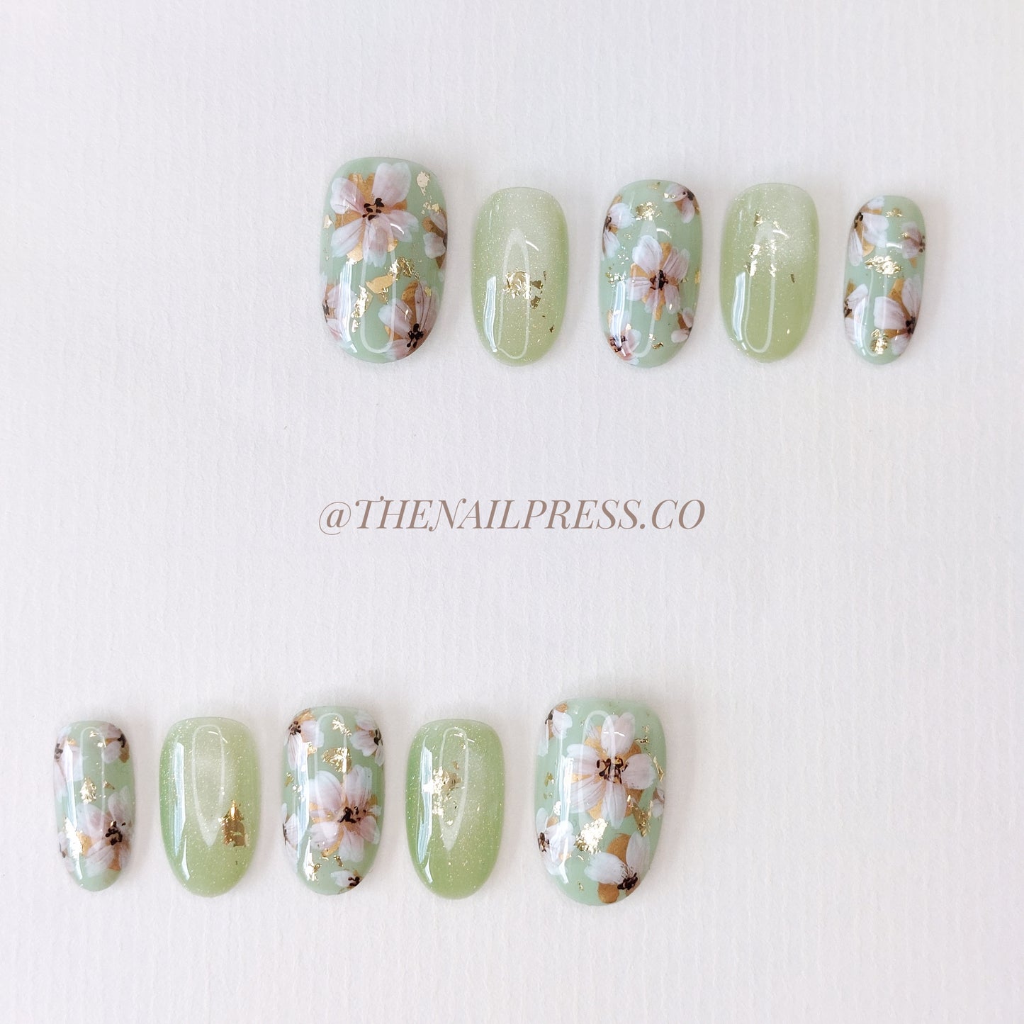 Lush Petal Shine – Medium Oval Rounded 19mm