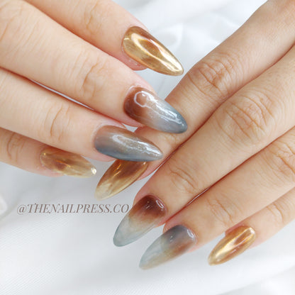 Sunset Marble – Medium Almond 26mm