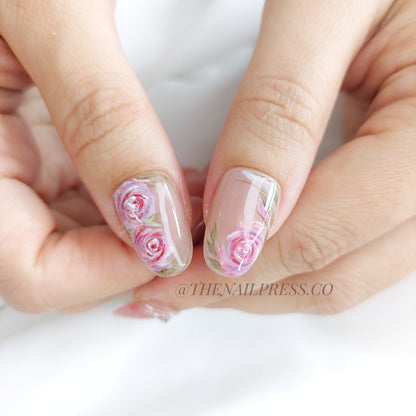 Rosé Palette – Medium Oval Rounded 19mm