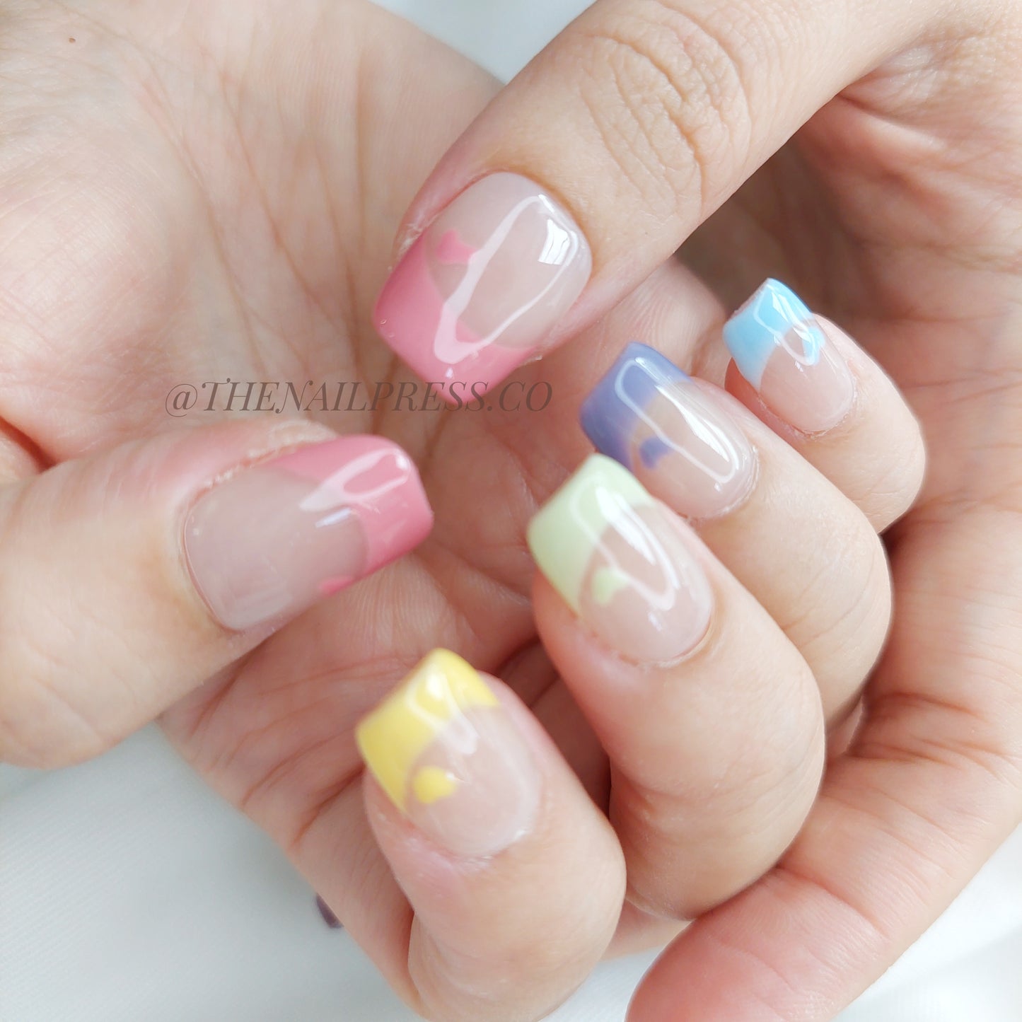 Candy Coated Love – Short Square 17mm