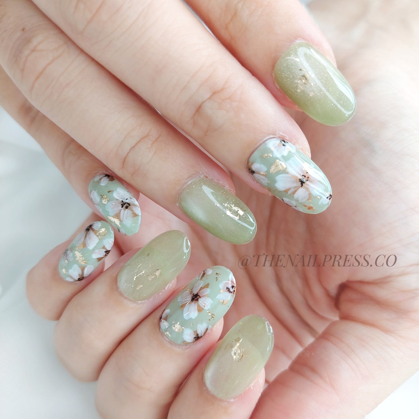 Lush Petal Shine – Medium Oval Rounded 19mm