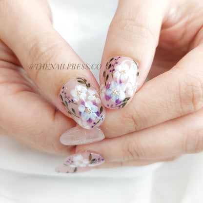 Violet Breeze – Medium Oval Rounded 19mm