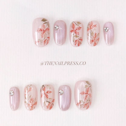 Delicate Flame – Medium Oval Rounded 19mm