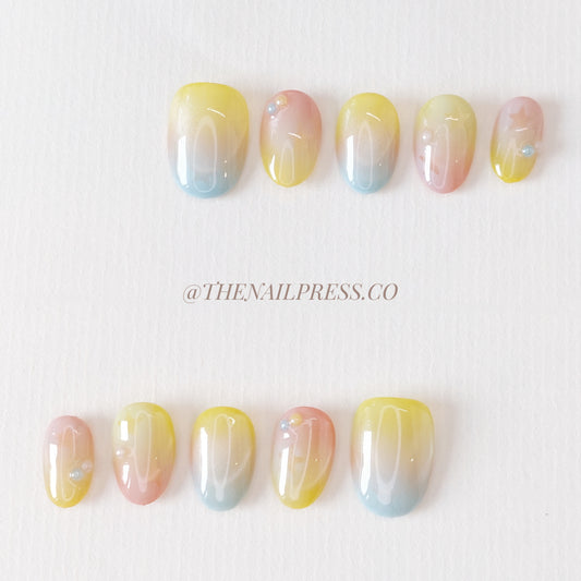 Starburst Swirl – Short Rounded 17mm