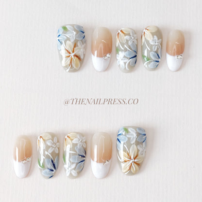 Painter’s Garden – Short Oval 21mm