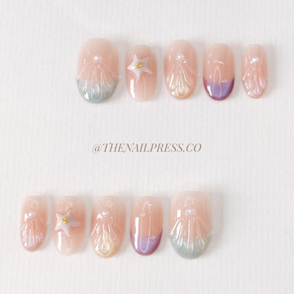 Dreamy Coast – Medium Oval Rounded 19mm