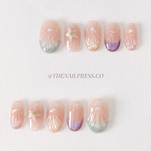 Dreamy Coast – Medium Oval Rounded 19mm