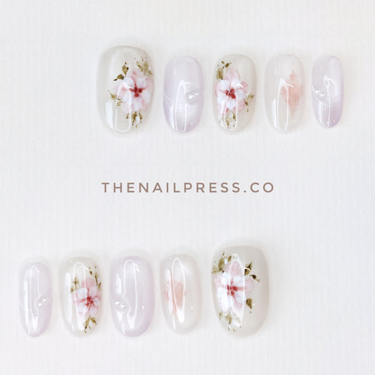 Mistflower – Medium Oval Rounded 19mm