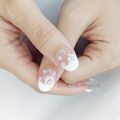 Bloomed French – Short Rounded 17mm