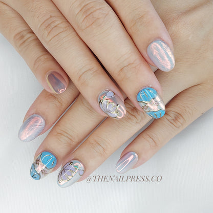 Chrome Lotus – Short Rounded 17mm