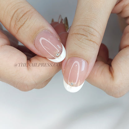 Gilded French – Medium Oval Rounded 19mm