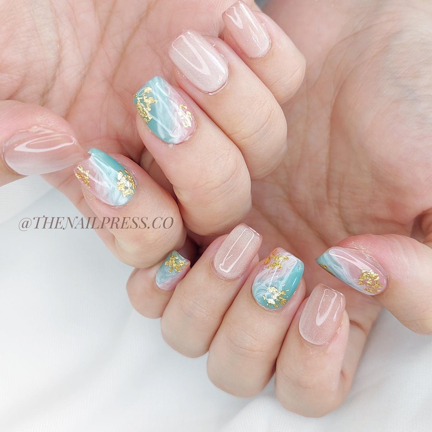 Pastel Palette – Short Square 17mm