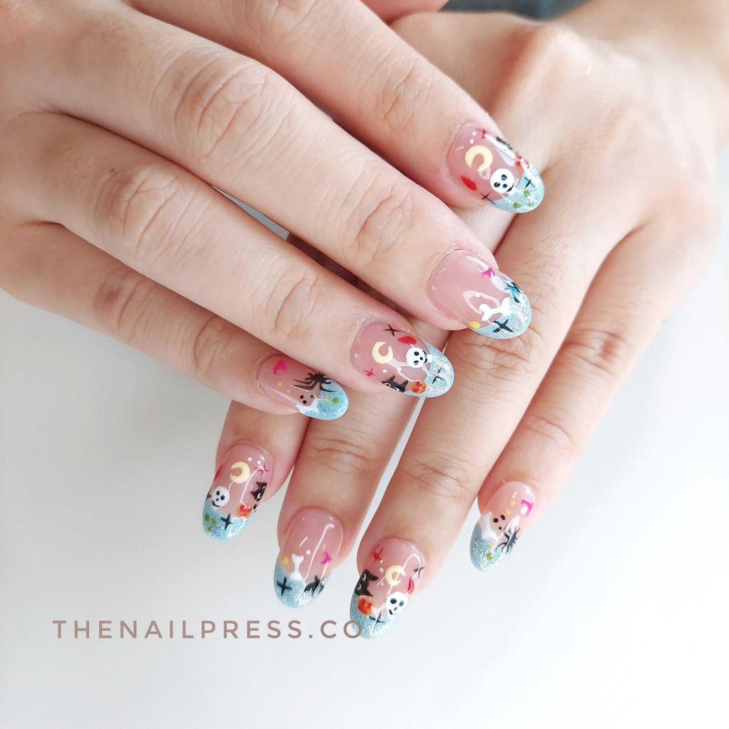 Boo Spells – Medium Oval Rounded 19mm