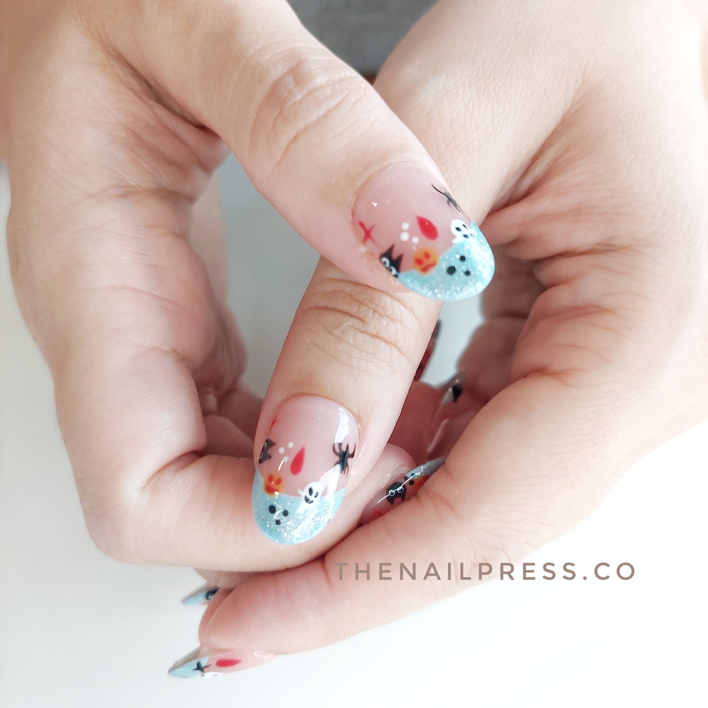 Boo Spells – Medium Oval Rounded 19mm