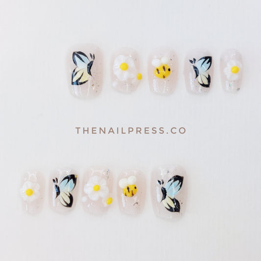 Etched in Bloom – Short Ballerina 16.5mm