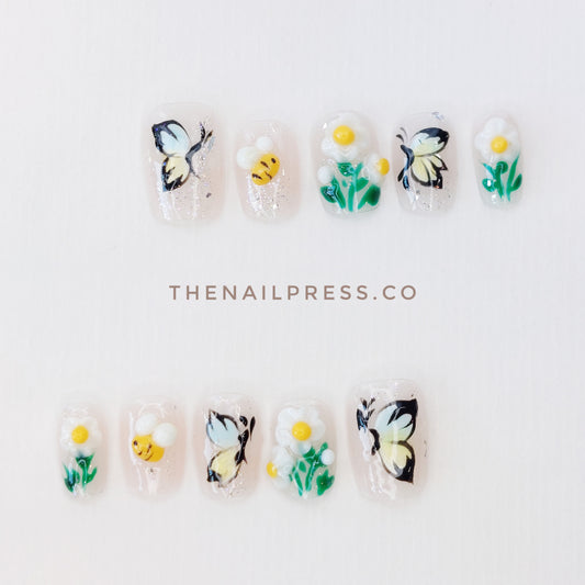 Etched in Bloom – Short Ballerina 16.5mm