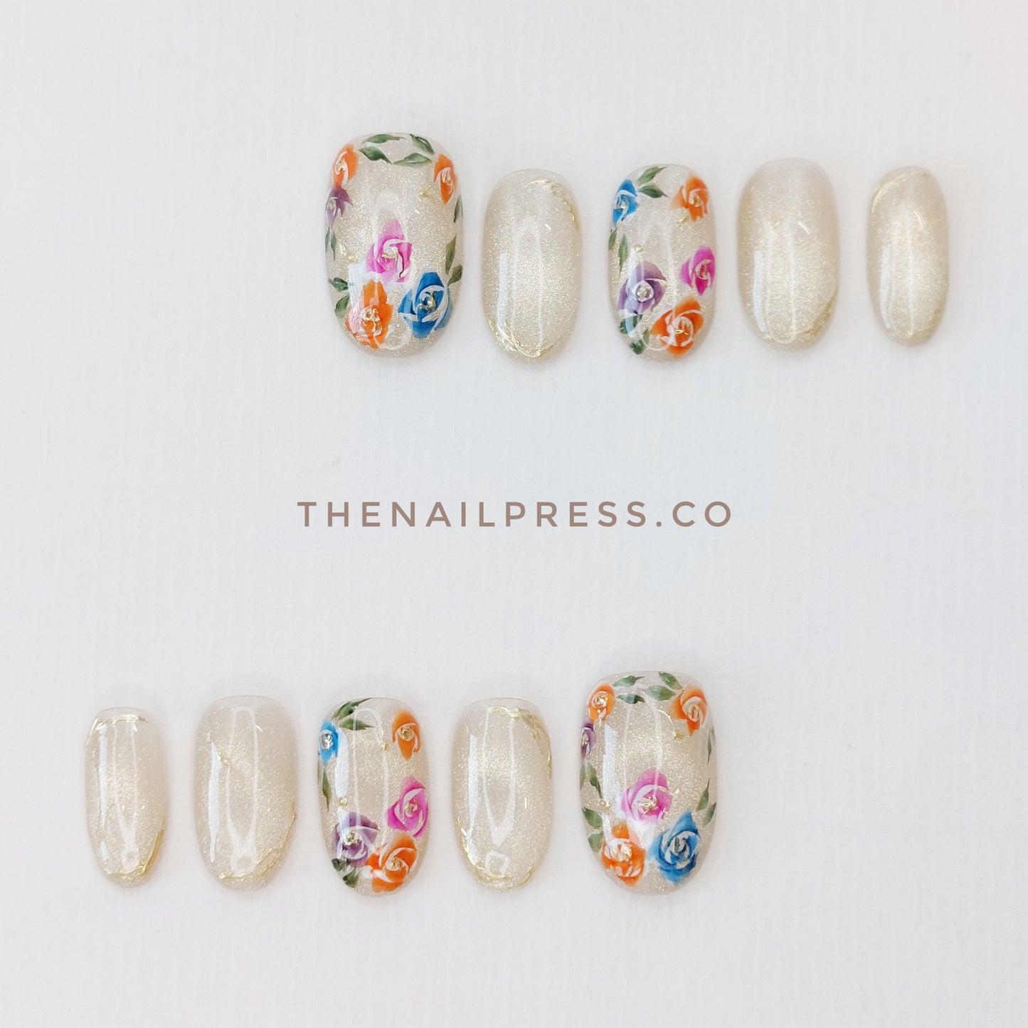 Bloomed Spectrum – Medium Oval Rounded 19mm